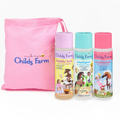 Childs Farm three bottle gift bag for girls