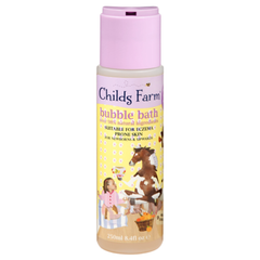 Clean, calm & collected.  Bubble bath for sweet dreams